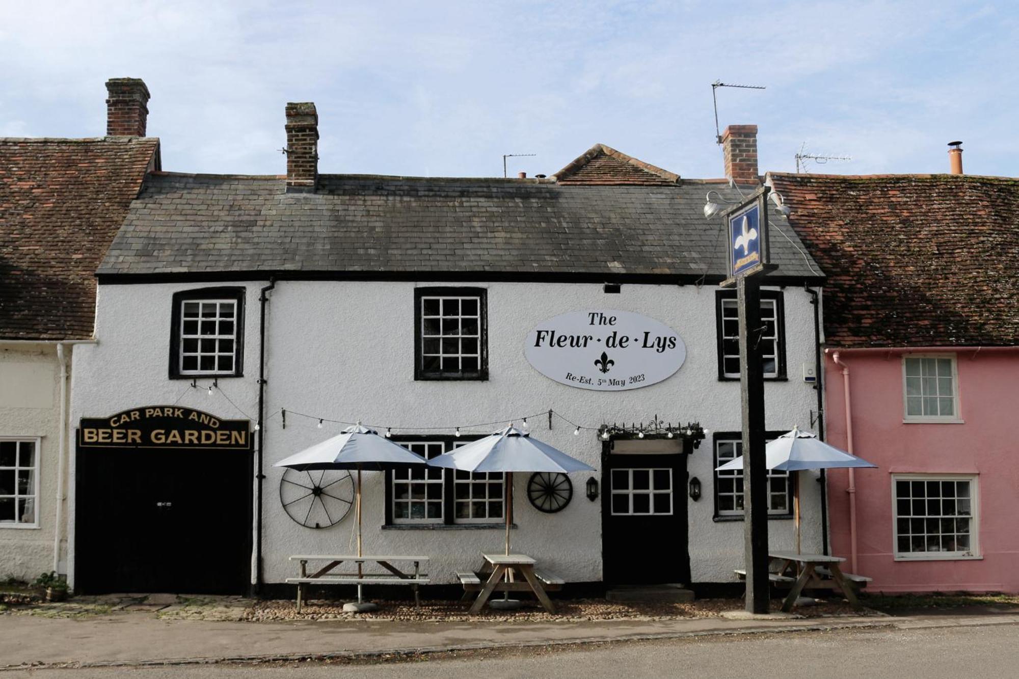 The Fleur De Lys Hotel Dorchester-on-Thames Exterior foto